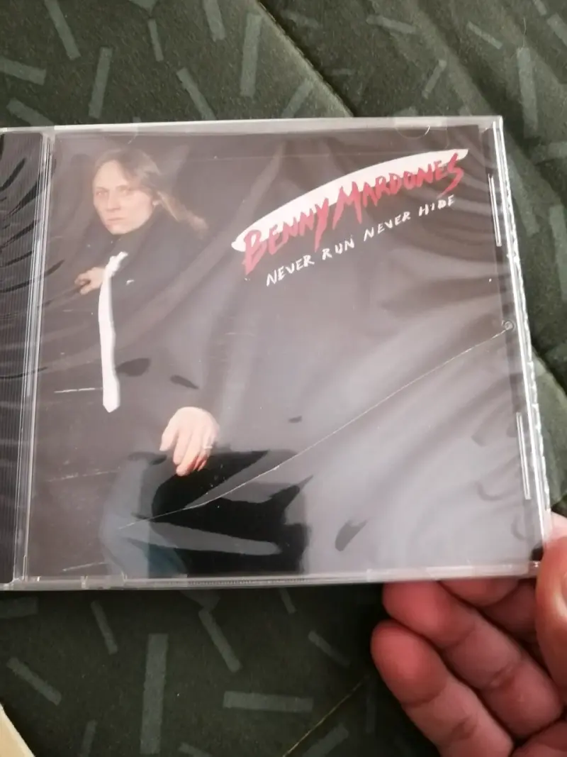 CD Benny Mardones Never Run Never Hide, nuevo - 2