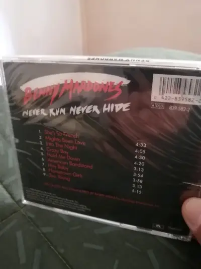 CD Benny Mardones Never Run Never Hide, nuevo - miniatura 3