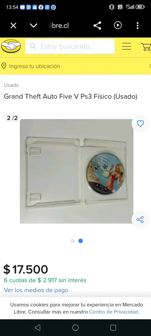 Grand Theft Auto V para PS3 Físico Usado - 1
