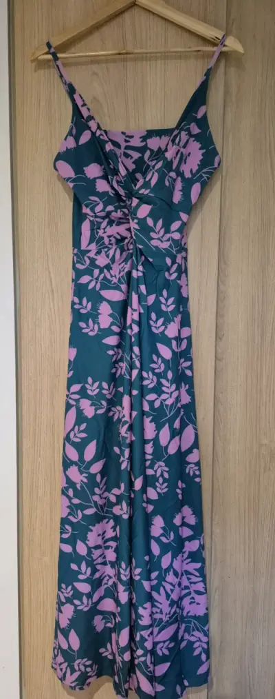 Vestido largo  floral - miniatura 1