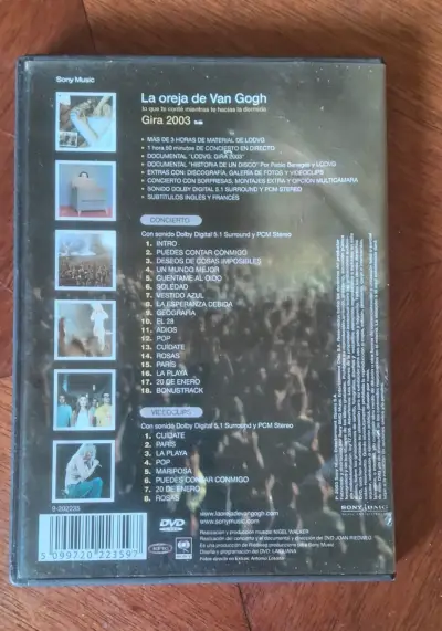 DVD La Oreja de Van Gogh Gira 2003 - miniatura 3