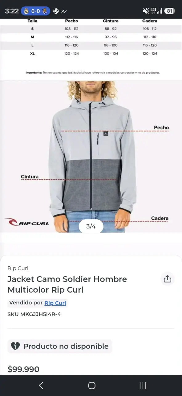 Chaqueta cortaviento waterproof Ripcurl - 4
