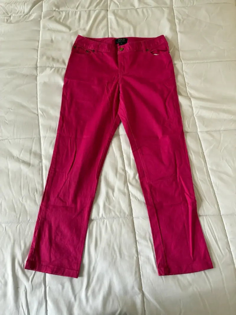 Pantalones fucsia Polo Ralph Lauren para niña - 2