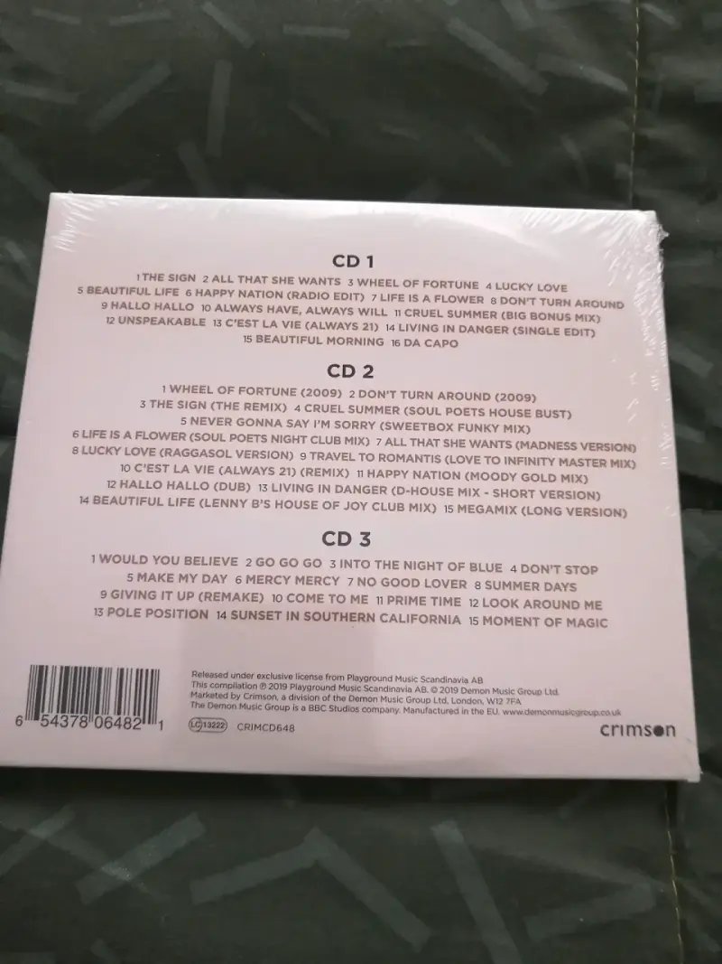 CD Ace of Base Gold 3 Discos, Nuevo - 2
