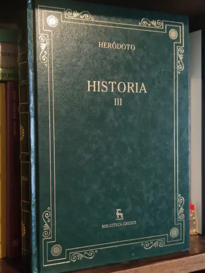 Libro Historia III de Heródoto - Gredos - miniatura 1