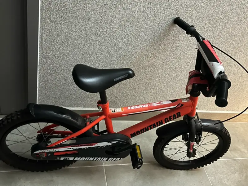 Bicicleta infantil Mountain Gear roja para niños - 4