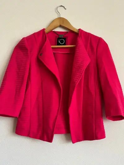 Chaqueta Fucsia de mujer IO elegante - miniatura 1