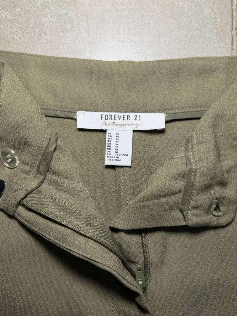 Pantalon Formal Forever 21 Mujer - 3