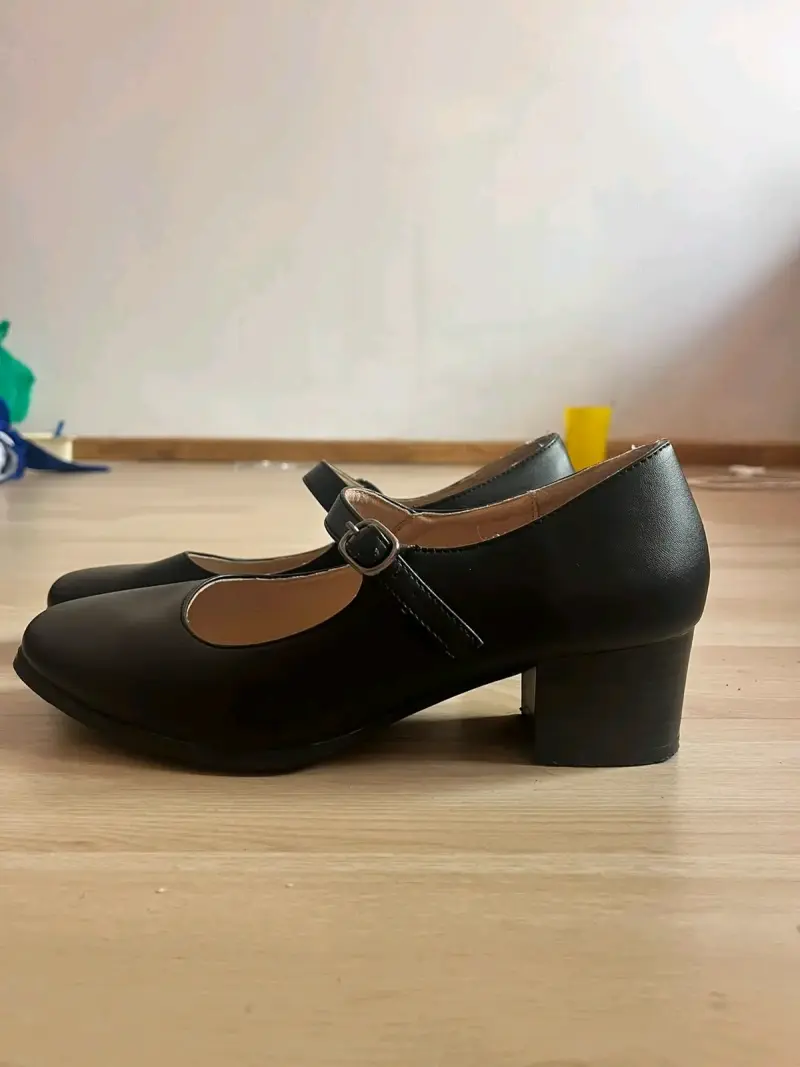 Zapatos de mujer negros Armonia con tacón bajo - 2