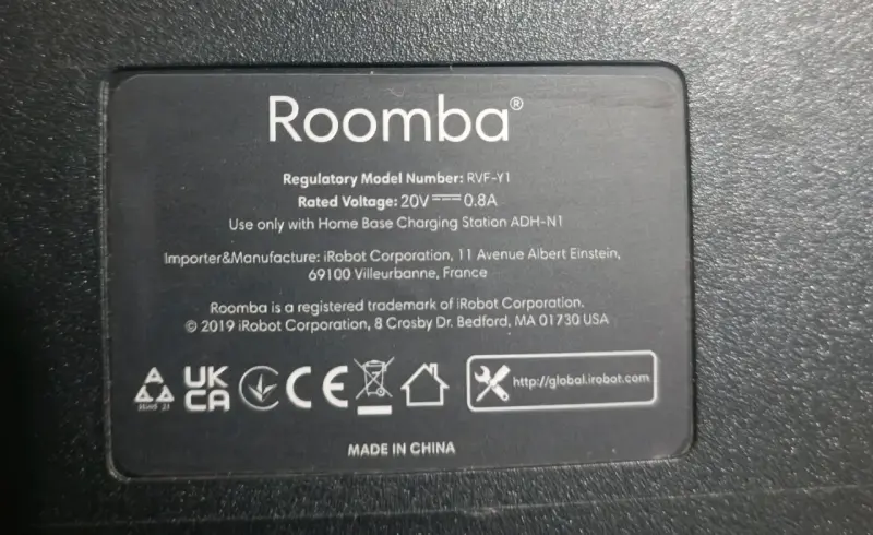 Aspiradora Robot iRobot Roomba RV-F1 con Base - 2