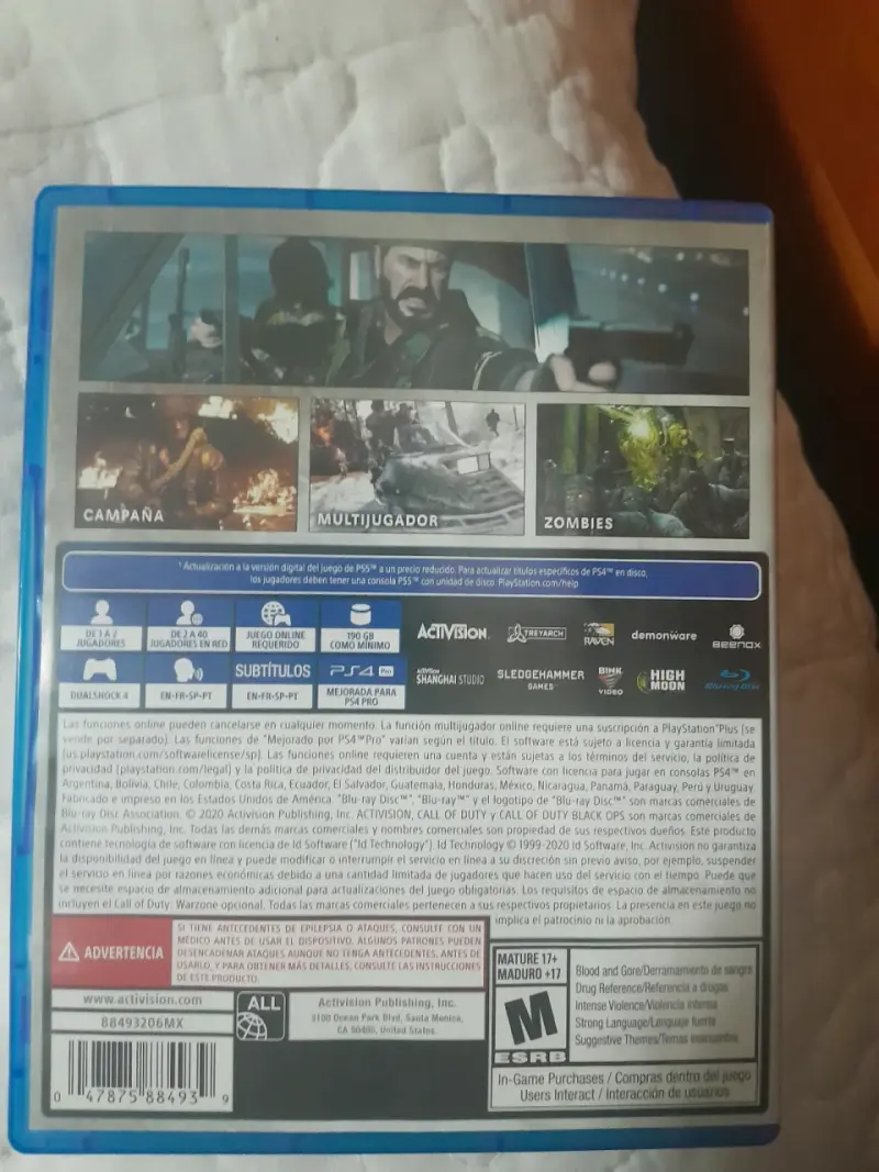 Juego PS4 Call of Duty Black Ops Cold War - 2
