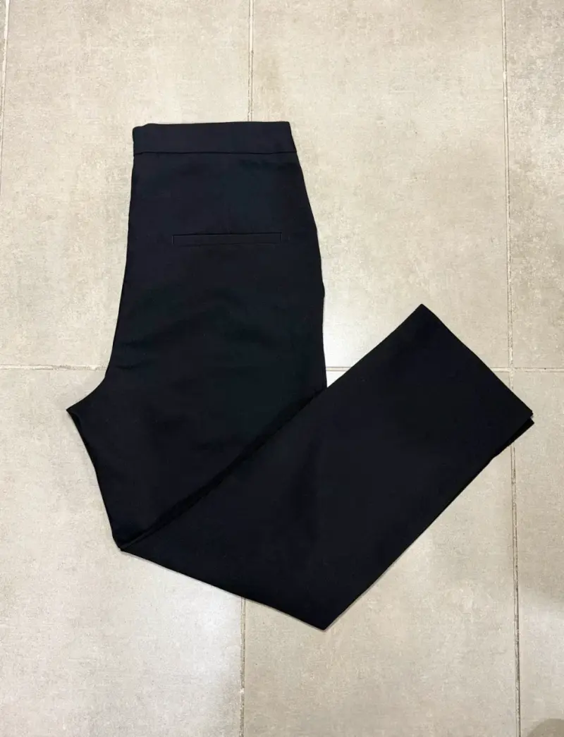 Pantalon Negro Formal H&M Mujer - 2