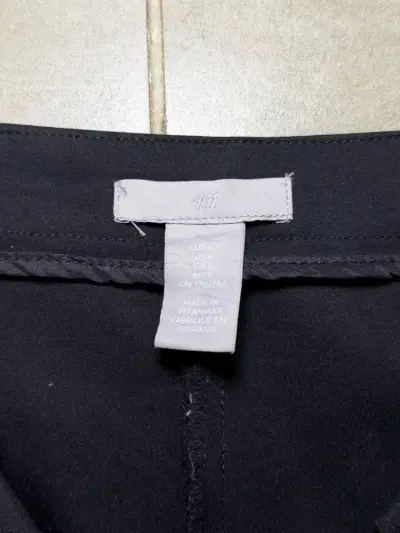 Pantalon Negro Formal H&M Mujer - miniatura 3