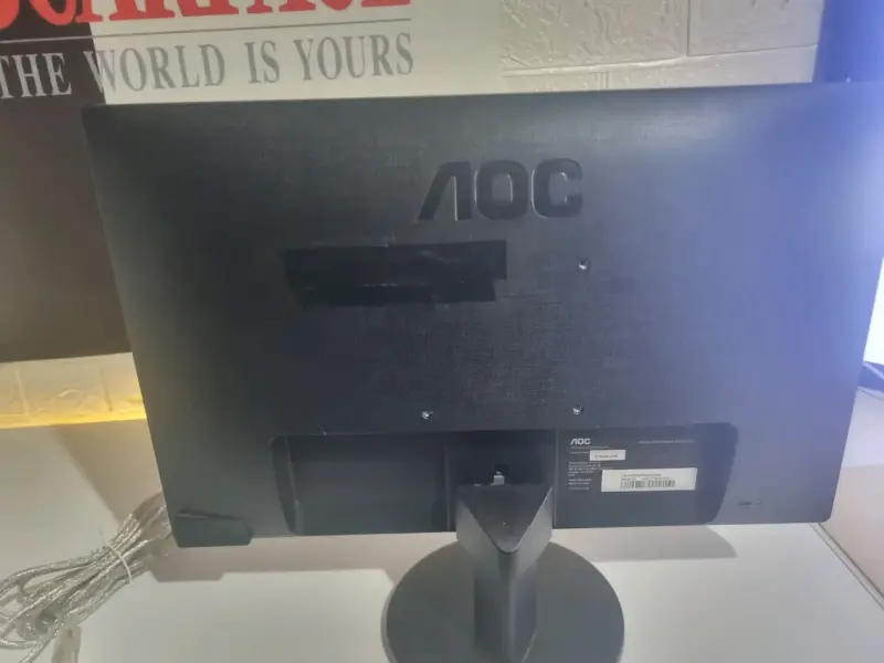 Monitor LED AOC E1670Sw con cable USB-B - 5