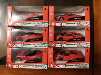 Set de autos a escala Ferrari Bburago 1/43 - miniatura 1