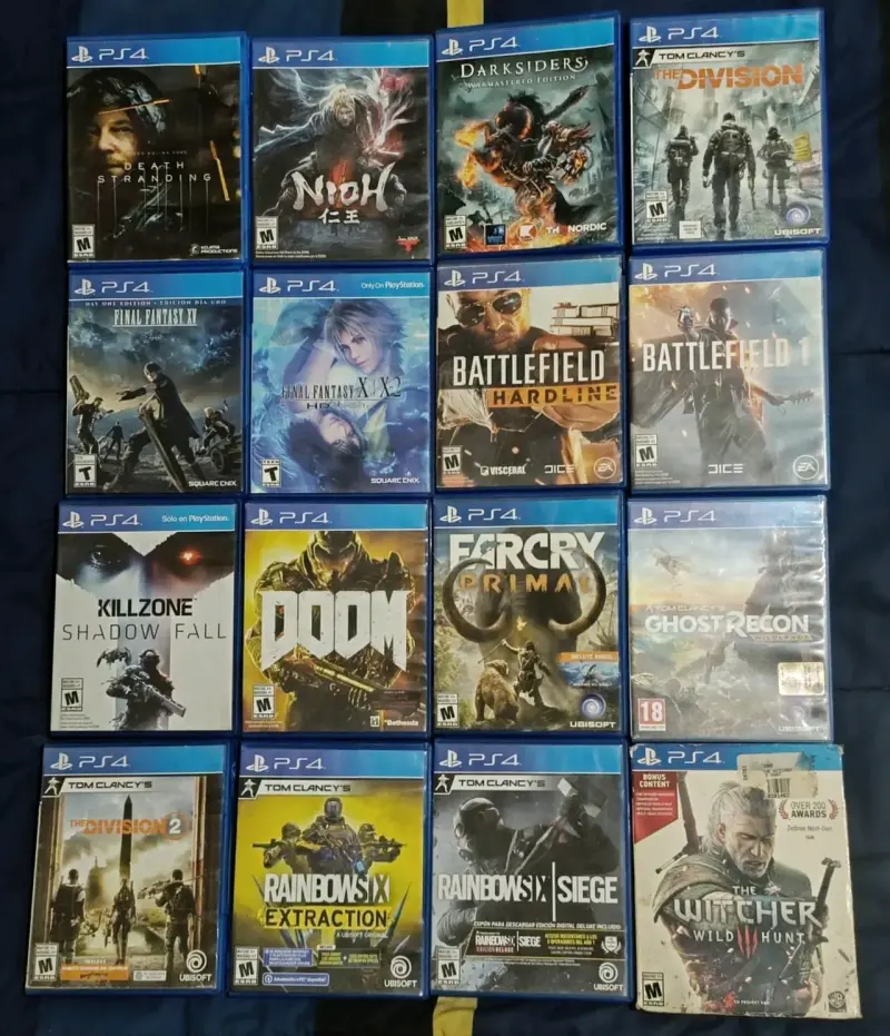 Juegos ps4 - 4 fotos - 2