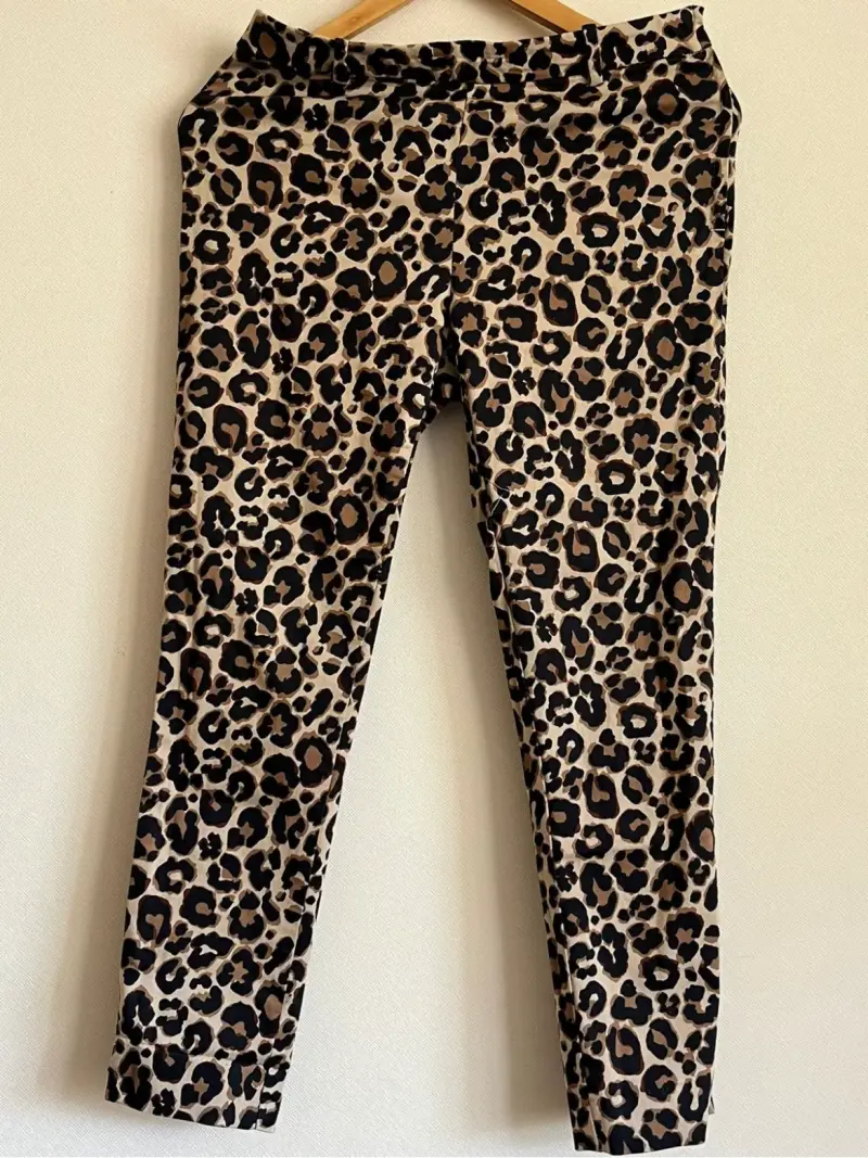 Pantalones de mujer estampado leopardo - 2