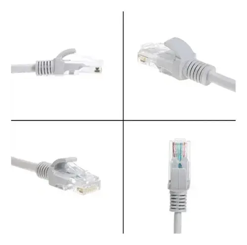 Cable de Red Ethernet RJ45 Gris 2 Metros - 2