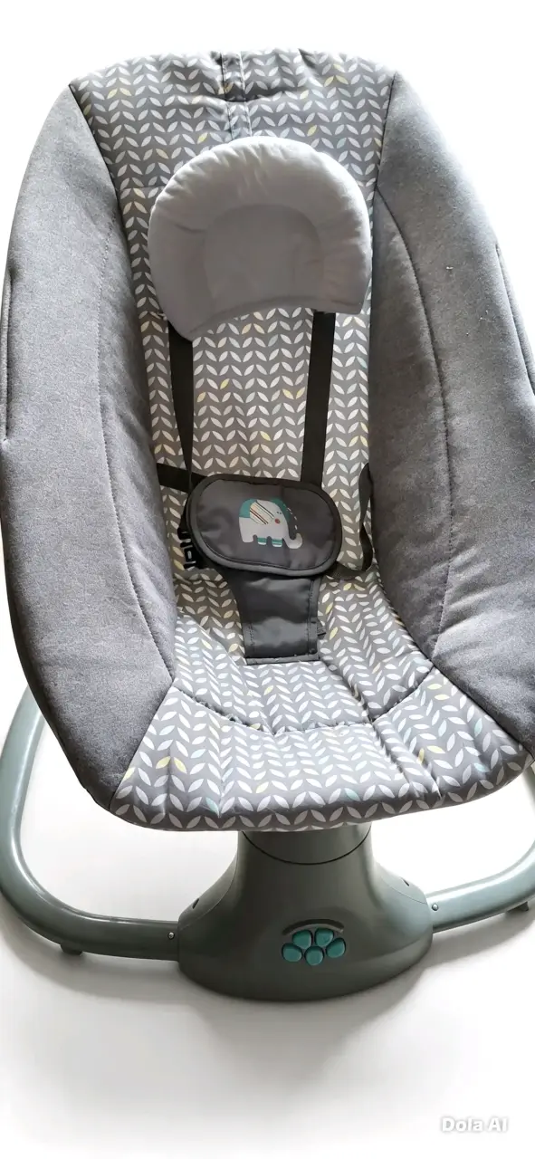 Silla mecedora para bebé con malla protectora - 3