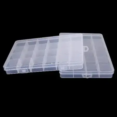 Caja organizadora de plástico con compartimentos - miniatura 4