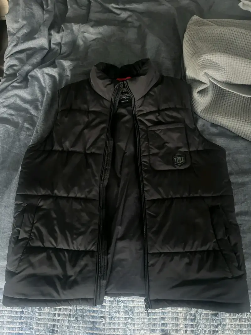 Chaleco acolchado negro Toke talla M - 1