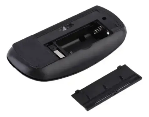 Mouse inalámbrico negro con DPI ajustable - 3