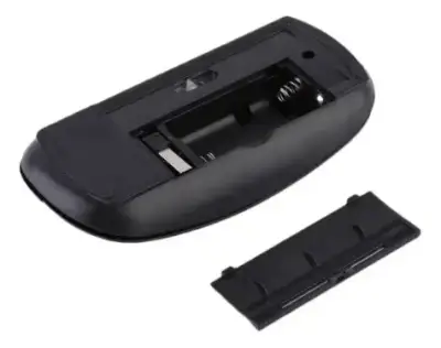 Mouse inalámbrico negro con DPI ajustable - miniatura 3