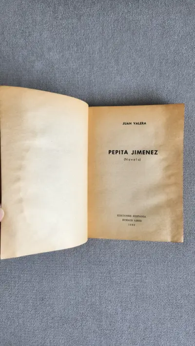 Libro Pepita Jiménez de Juan Valera - miniatura 2