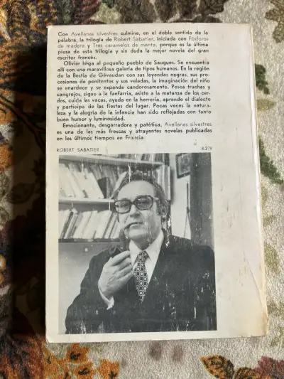 Libro 'Avellanas Silvestres' de Robert Sabatier - miniatura 3