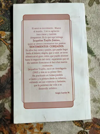 Libro Sentimientos Cobijados de Jacqueline Trujillo - miniatura 3