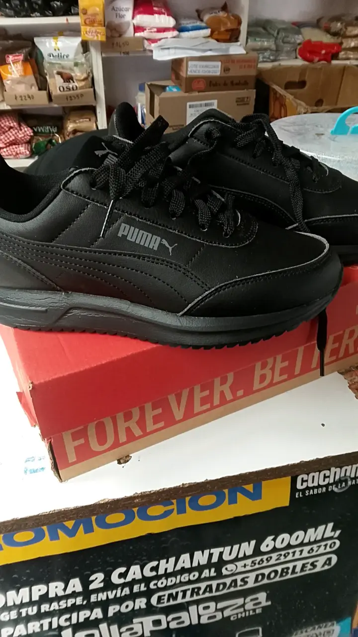 Zapatillas deportivas negras Puma para hombre - 2