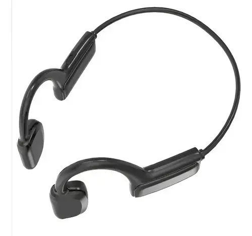 Auriculares de conducción ósea inalámbricos negros - 1