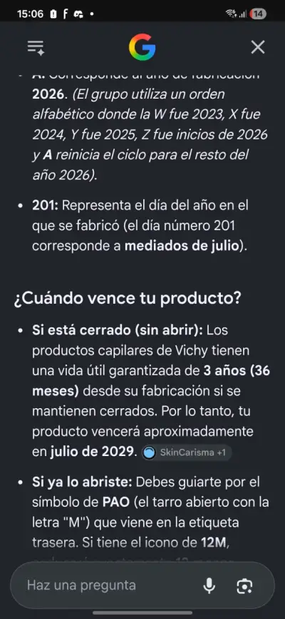 Shampoo estimulante anticaída Vichy Dercos - miniatura 4