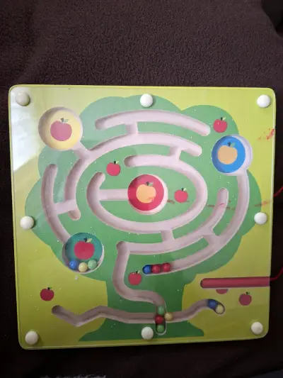 Set de Juegos Educativos para Niños con Tarjetas y Laberinto - miniatura 2