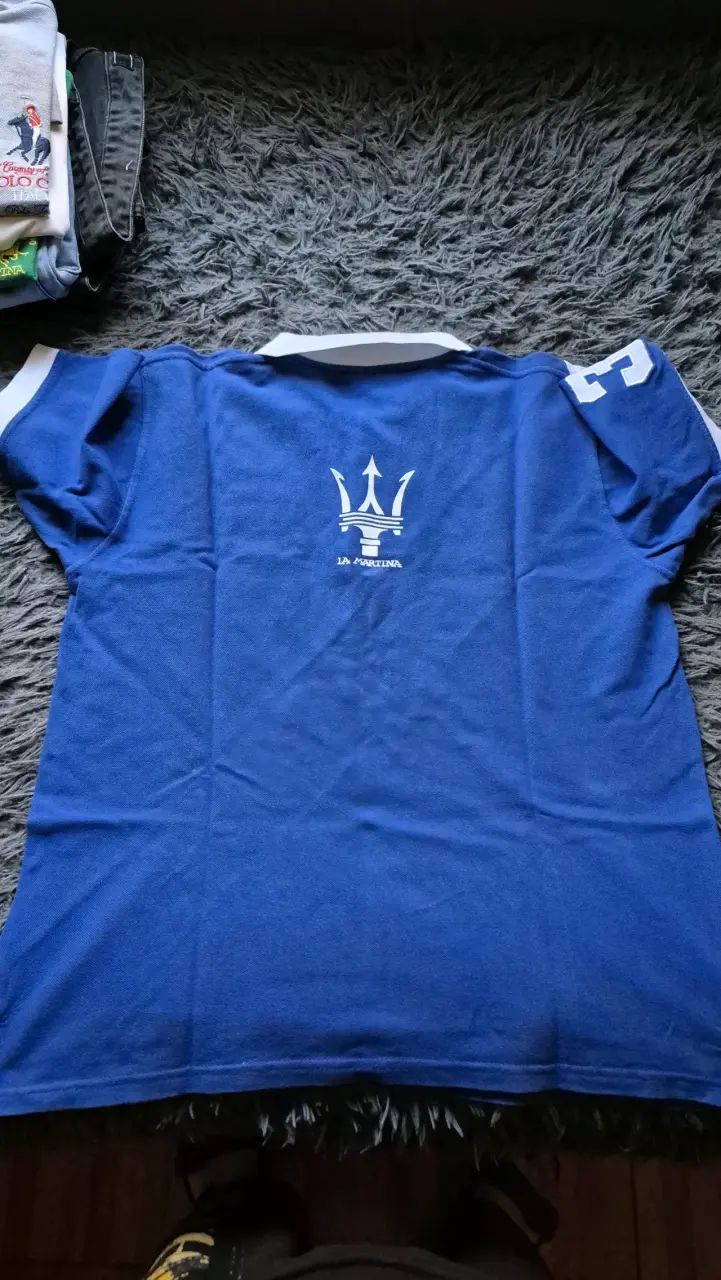 Polera Polo Azul La Martina para Hombre - 2