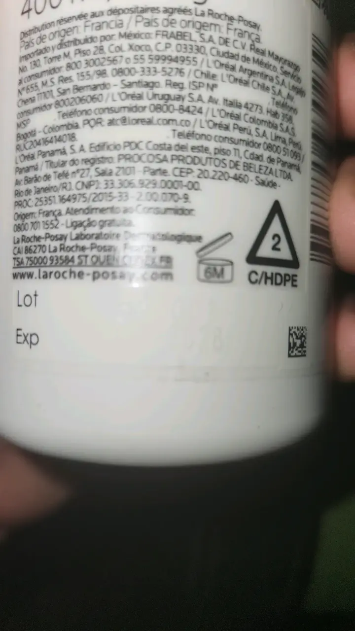 Bálsamo La Roche-Posay Lipikar AP+M 400ml - 2