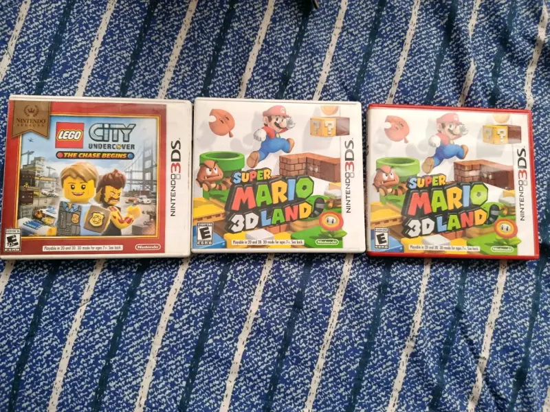 Juegos Nintendo 3DS Super Mario 3D Land y LEGO City - 1