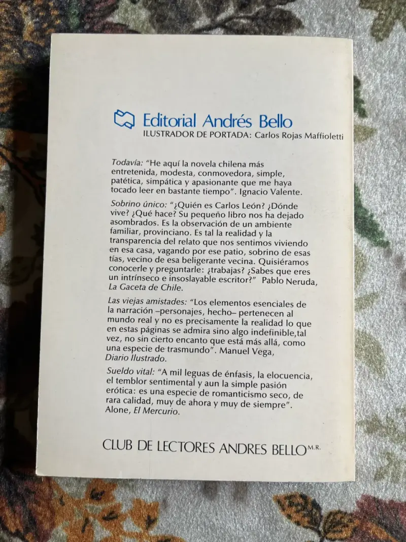 Libro 'Todavía Sobrino Único' de Carlos León - 3