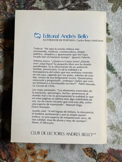 Libro 'Todavía Sobrino Único' de Carlos León - miniatura 3