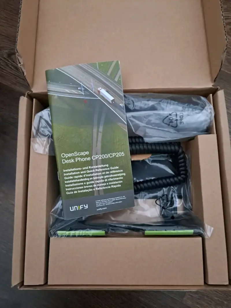 Teléfono de Escritorio Unify OpenScape CP200 Nuevo - 1