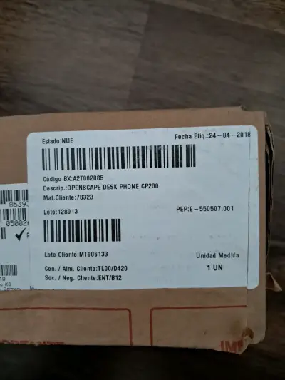Teléfono de Escritorio Unify OpenScape CP200 Nuevo - miniatura 3