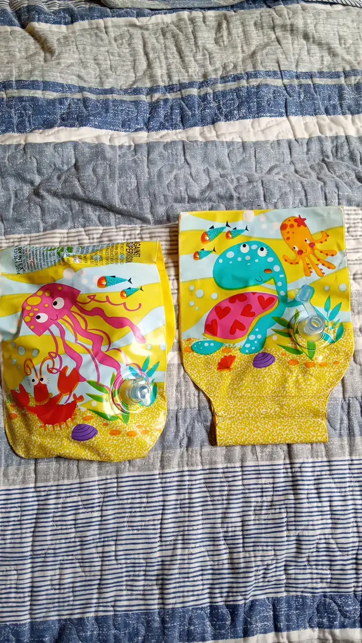 Flotadores inflables para niños con diseño marino