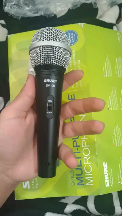 Micrófono Shure SV100 con cable XLR | Sin usar - miniatura 3