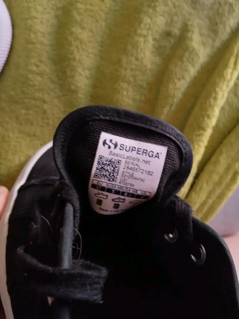 Zapatillas negras Superga casuales - 2