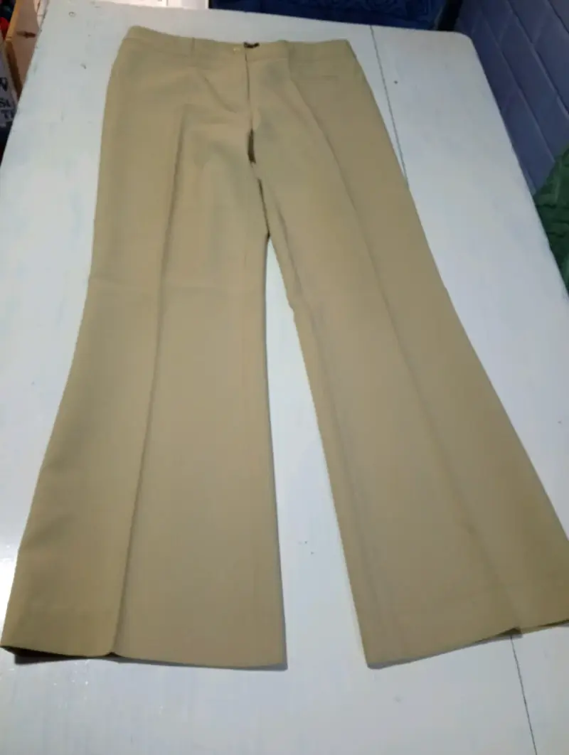 Pantalones beige Baglioni talla 44 - 2