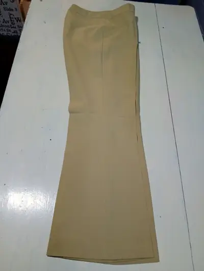 Pantalones beige Baglioni talla 44 - miniatura 3