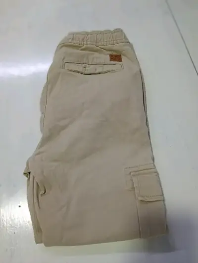 Pantalones cargo beige para niño talla 10 - miniatura 2