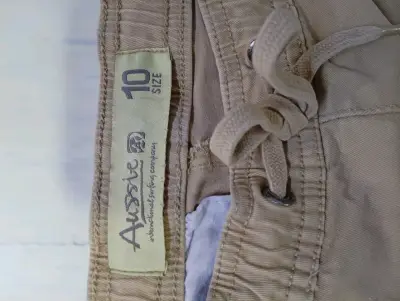 Pantalones cargo beige para niño talla 10 - miniatura 3