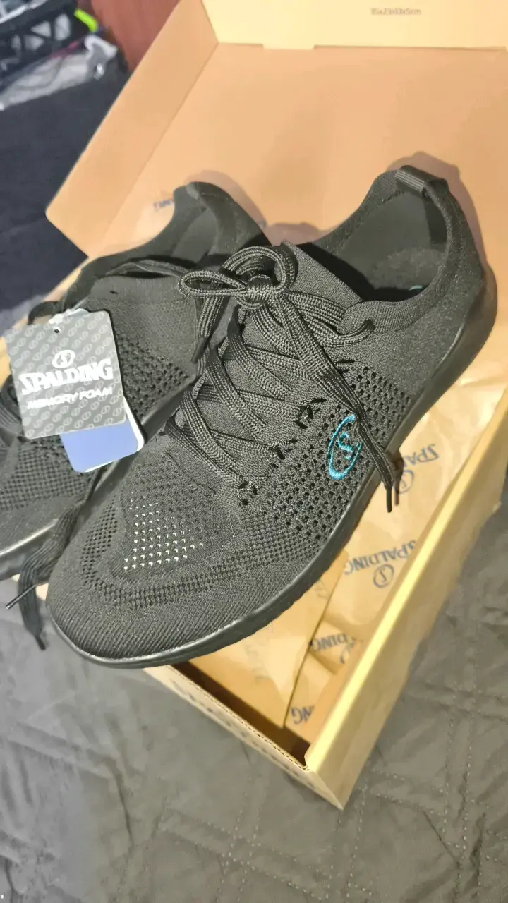 Zapatillas negras Spalding deportivas unisex - 3