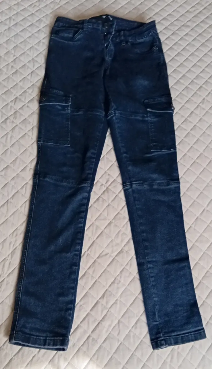 Jeans Skinny Azul Talla 38